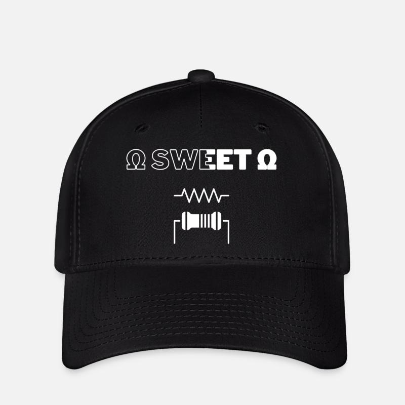 Ohm doux Ohm - Casquette Flexfit - noir