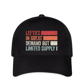 Fier des gauchers - Casquette Flexfit - noir - Devant