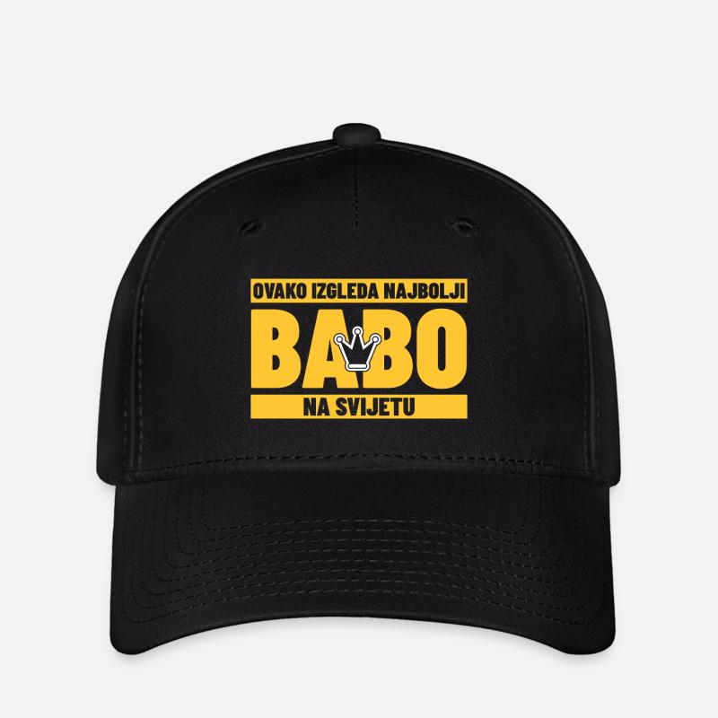 BABO - Flexfit Cap - black