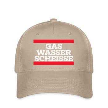 Gaz Eau Merde Craftsman Fun Chemise - Casquette Flexfit - kaki - Devant