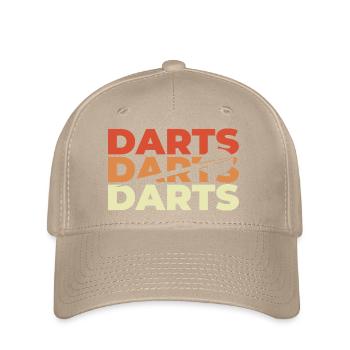 Dart Retro Look - Flexfit Cap - khaki - Front