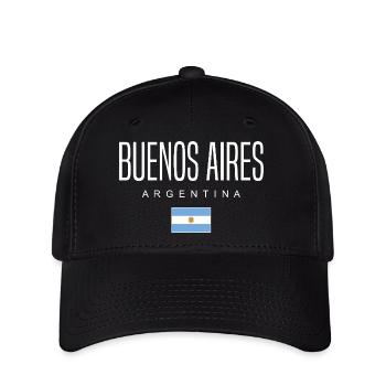 Buenos Aires Argentine Argentine - Casquette Flexfit - noir - Devant