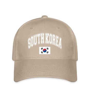 Corée du Sud - Casquette Flexfit - kaki - Devant