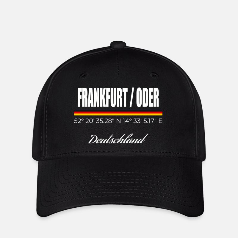 Frankfurt / Oder - Flexfit Cap - Schwarz