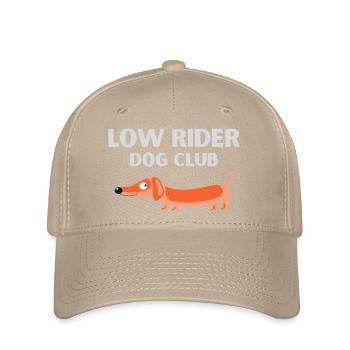 Dog club Dachshund - Flexfit Cap - khaki - Front