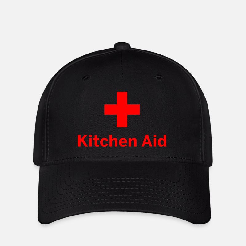 KitchenAid - Flexfit Cap - Schwarz