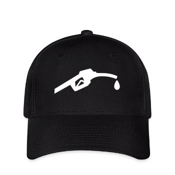Petrol petroleum pump - Flexfit Cap - black - Front