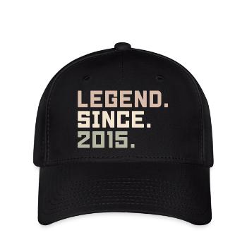 Legenden wurden im 2015 geboren Geschenkideen 2015 - Flexfit Cap - Schwarz - Vorne