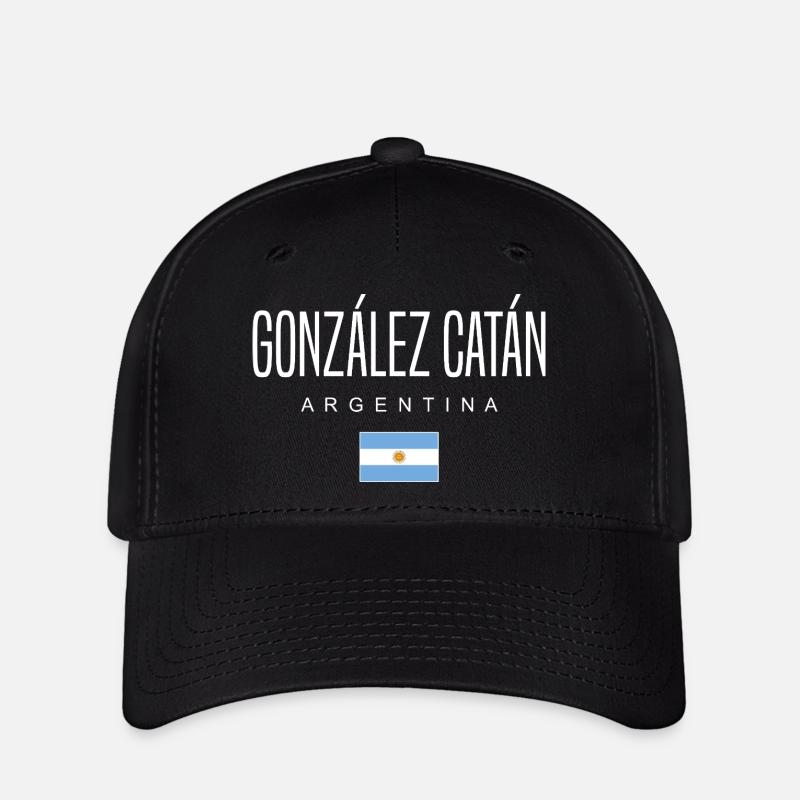 González Catán Argentina Argentinian - Flexfit Cap - black