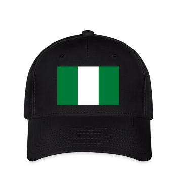 Nigeria - drapeau - Casquette Flexfit - noir - Devant