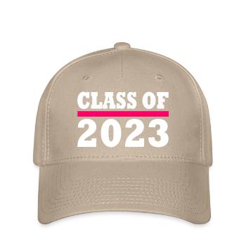 Class of 2023 - Flexfit Cap - khaki - Front