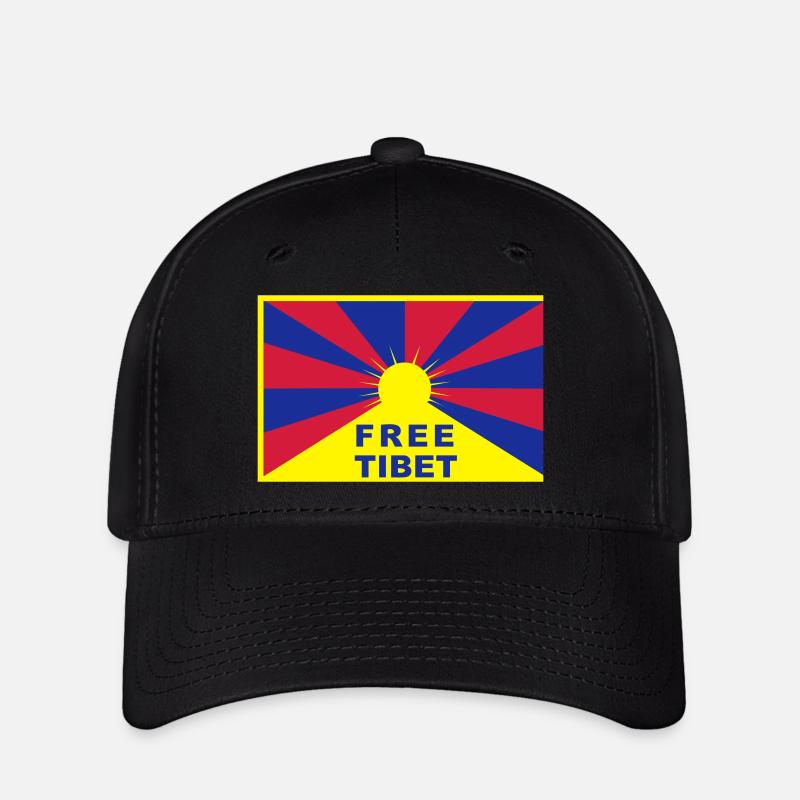 Free Tibet - Flexfit Cap - black