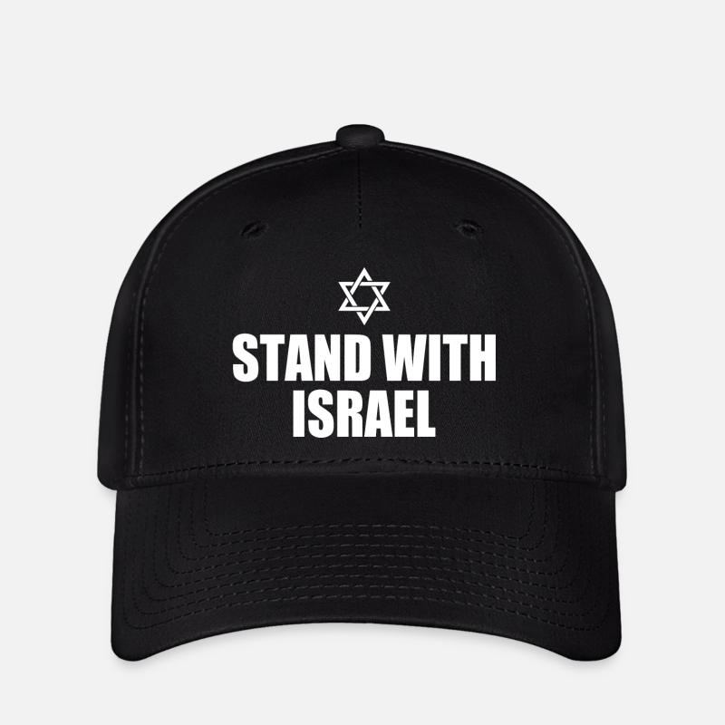 Stand with israel - Flexfit Cap - black