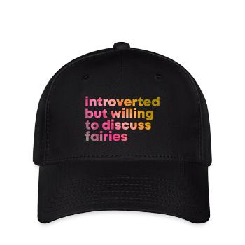 Fairy - Flexfit Cap - black - Front