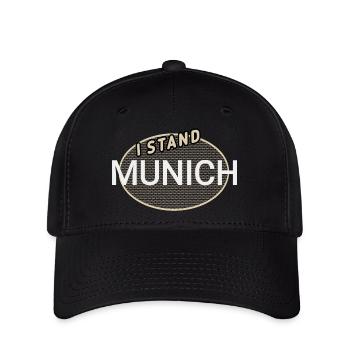 Ich stehe für München - Flexfit Cap - Schwarz - Vorne