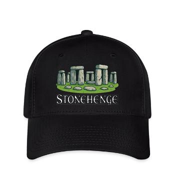 Stonehenge - Flexfit Cap - Schwarz - Vorne