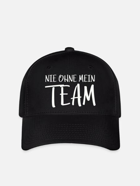 Mein Team - Flexfit Cap - Schwarz