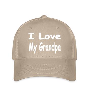 Grandfather - Flexfit Cap - khaki - Front