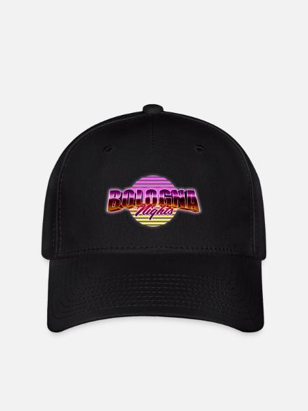 Bologna-Nächte - Flexfit Cap - Schwarz