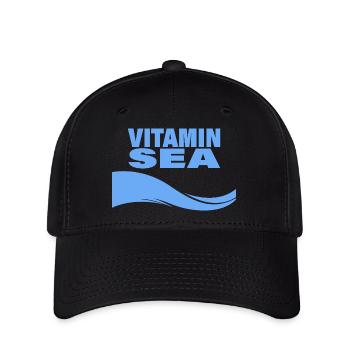 Vitamin Sea - Flexfit Cap - black - Front