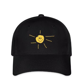 Sun - Casquette Flexfit - noir - Devant