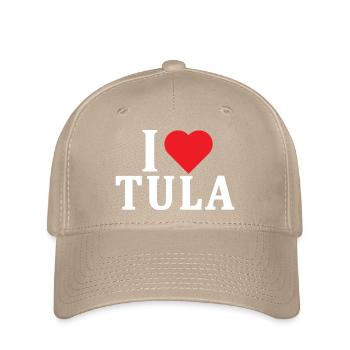 t-shirt Io amo Tula t-shirt Sardaigne idée cadeau - Casquette Flexfit - kaki - Devant
