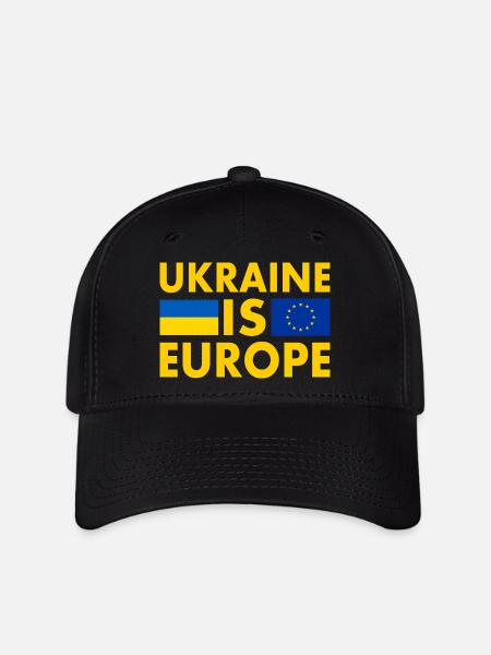 Ukraine - Flexfit Cap - Schwarz