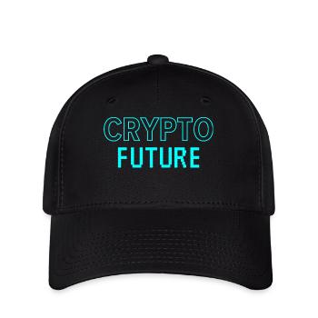Crypto Zukunft - Flexfit Cap - Schwarz - Vorne