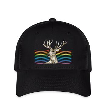 Deer - Flexfit Cap - black - Front
