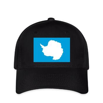 Antarktis - Flexfit Cap - Schwarz - Vorne