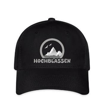 Trekking Hochblassen - Casquette Flexfit - noir - Devant