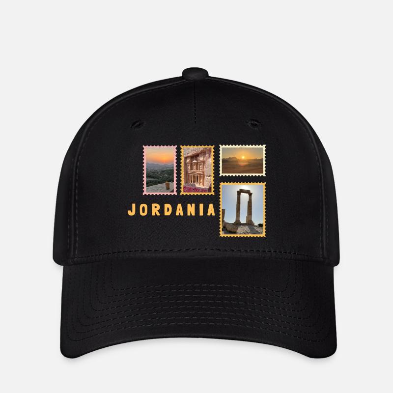 Jordan Collage - Flexfit Cap - black