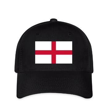 Angleterre - Casquette Flexfit - noir - Devant