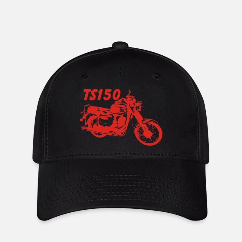 MZ TS150 - Flexfit Cap - Schwarz