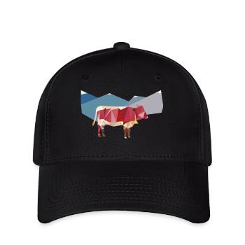 Pinzgauer ante alpes - Flexfit Cap - Schwarz - Vorne