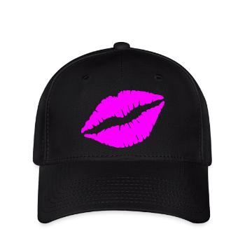 kiss - Flexfit Cap - black - Front