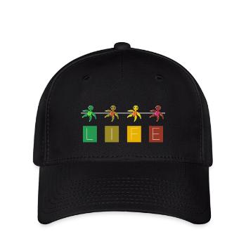 Turtles, Life - Flexfit Cap - black - Front