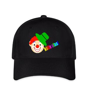 Clown says kölle alaaf - Flexfit Cap - black - Front