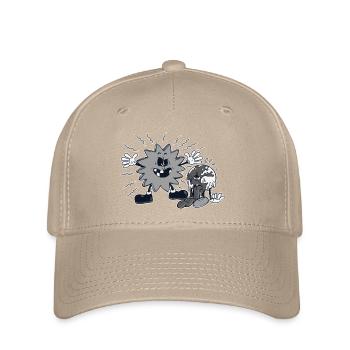 Ungeordnete Sonne, Durstige Erde - Flexfit Cap - Khaki - Vorne