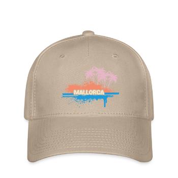 Urlaub Mallorca - Flexfit Cap - Khaki - Vorne