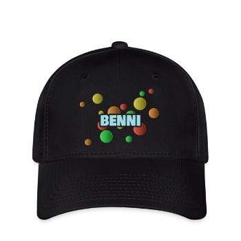 Benni Benni - Flexfit Cap - black - Front