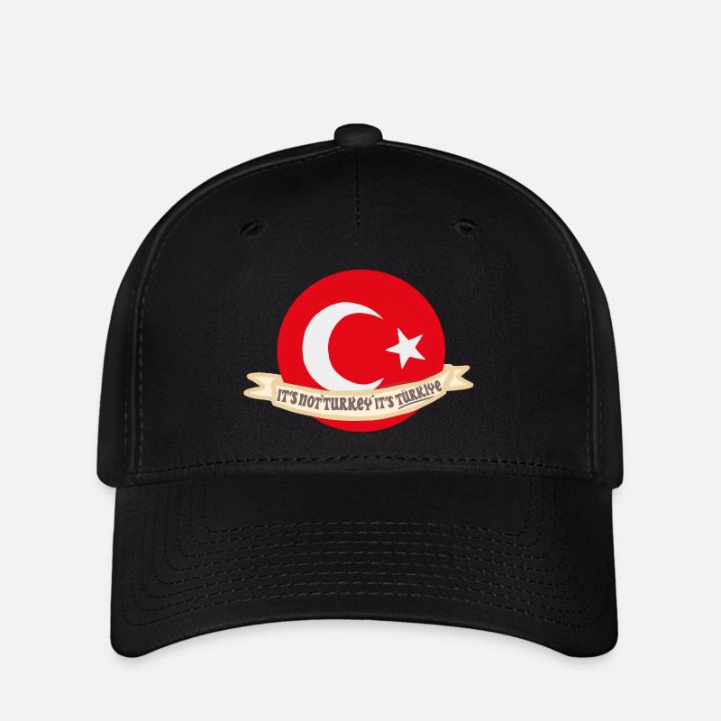 Turkey Turkiye Erdogan - Flexfit Cap - black