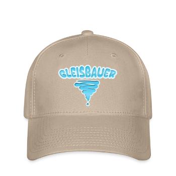 Beruf Gleisbauer - Flexfit Cap - Khaki - Vorne