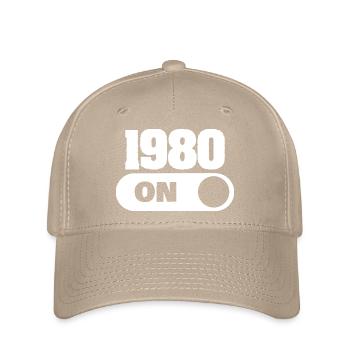Jahr 1980 - Flexfit Cap - Khaki - Vorne