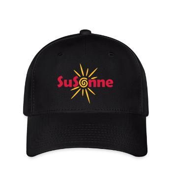 SuSonne - Flexfit Cap - Schwarz - Vorne