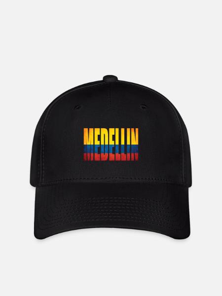 Colombia Medellin - Flexfit Cap - black