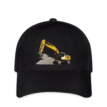 Excavator - Flexfit Cap - black - Front