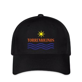 TORREMOLINOS-Eau du Soleil+Texte - Casquette Flexfit - noir - Devant