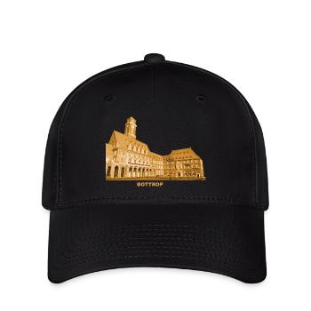 Hôtel de ville de Bottrop, région de la Ruhr, Rhénanie-du-Nord-Westphalie - Casquette Flexfit - noir - Devant