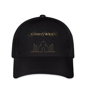 Ramadan Moubarak Mosquée d’Or - Casquette Flexfit - noir - Devant